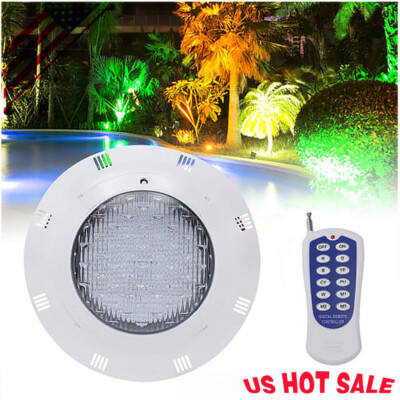 AC12V 45W RGB Swimming LED Pool Lights underwater light IP68 Waterproof Lamp Spa