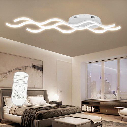 30W LED Deckenleuchte Schlafzimmer Deckenlampe Wohnzimmer Designleuchte Wellig