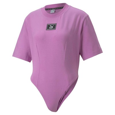 

Женское боди Puma Dare To Crew Neck с короткими рукавами розовое 53562150, Розовый
