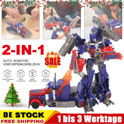 Kinder Transformer Optimus Prime Roboter Flim Figur Auto Actionsfigur Spielzeug