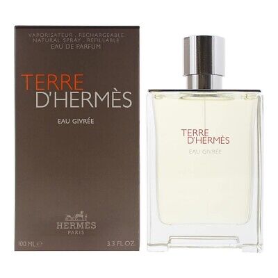 Terre D'hermes by Hermes Eau Givree Eau de Parfum for Men 3.4 oz