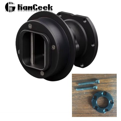 Simplayer Black QR2 Pro Wheel-side Quick Release + Washer + Screws for Fanatec