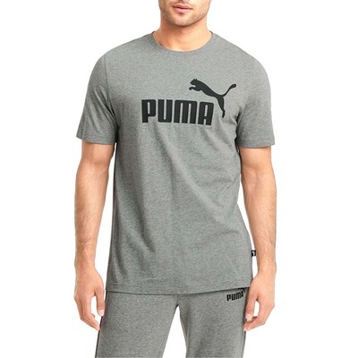 

Мужские серые повседневные топы Puma Essentials с круглым вырезом и коротким рукавом с логотипом 586449, Grey, Puma Essentials Logo Crew Neck Short Sleeve T-Shirt
