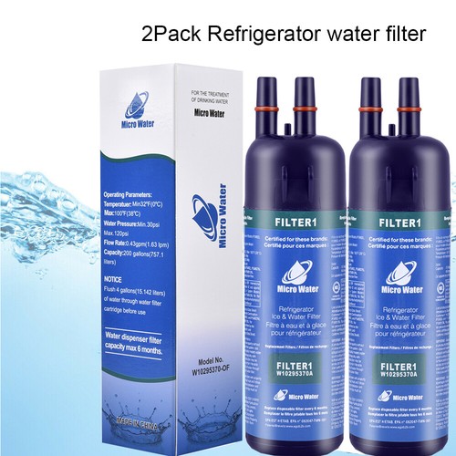 For WRS325FDAM04 WRS322FDAW WRS325FDAM02 P4RFWB Refrigerator Water Filter 2Pack eBay