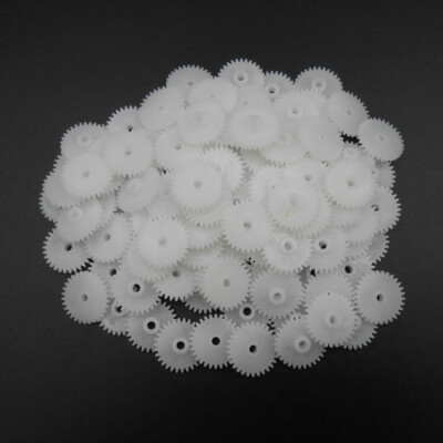 100PC 0.5M Plastic Spur Gear 0.5 Modulus 30T Aperture 2.5MM 2.45MM 30 Teeth 2.5A