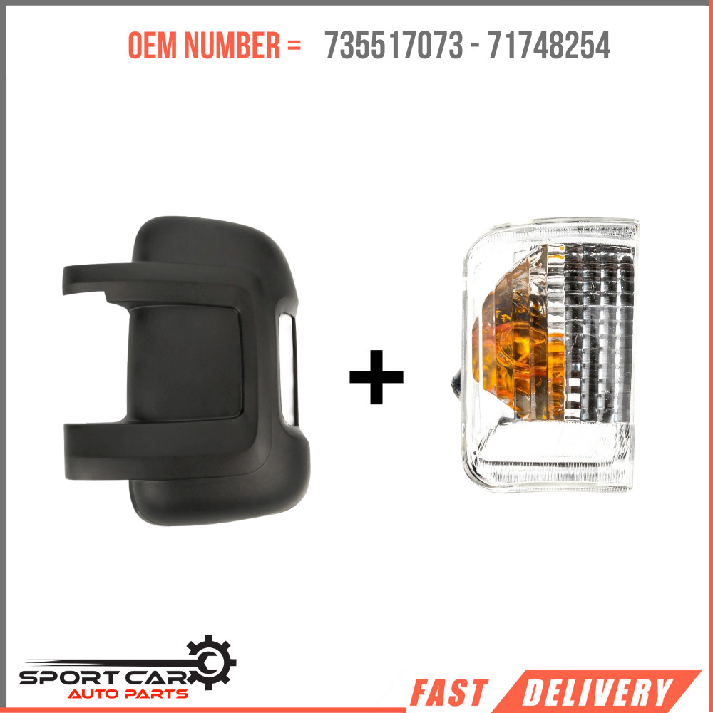 Clignotant rétroviseur + capot gauche Boxer Jumper OEM 735517073  71748254