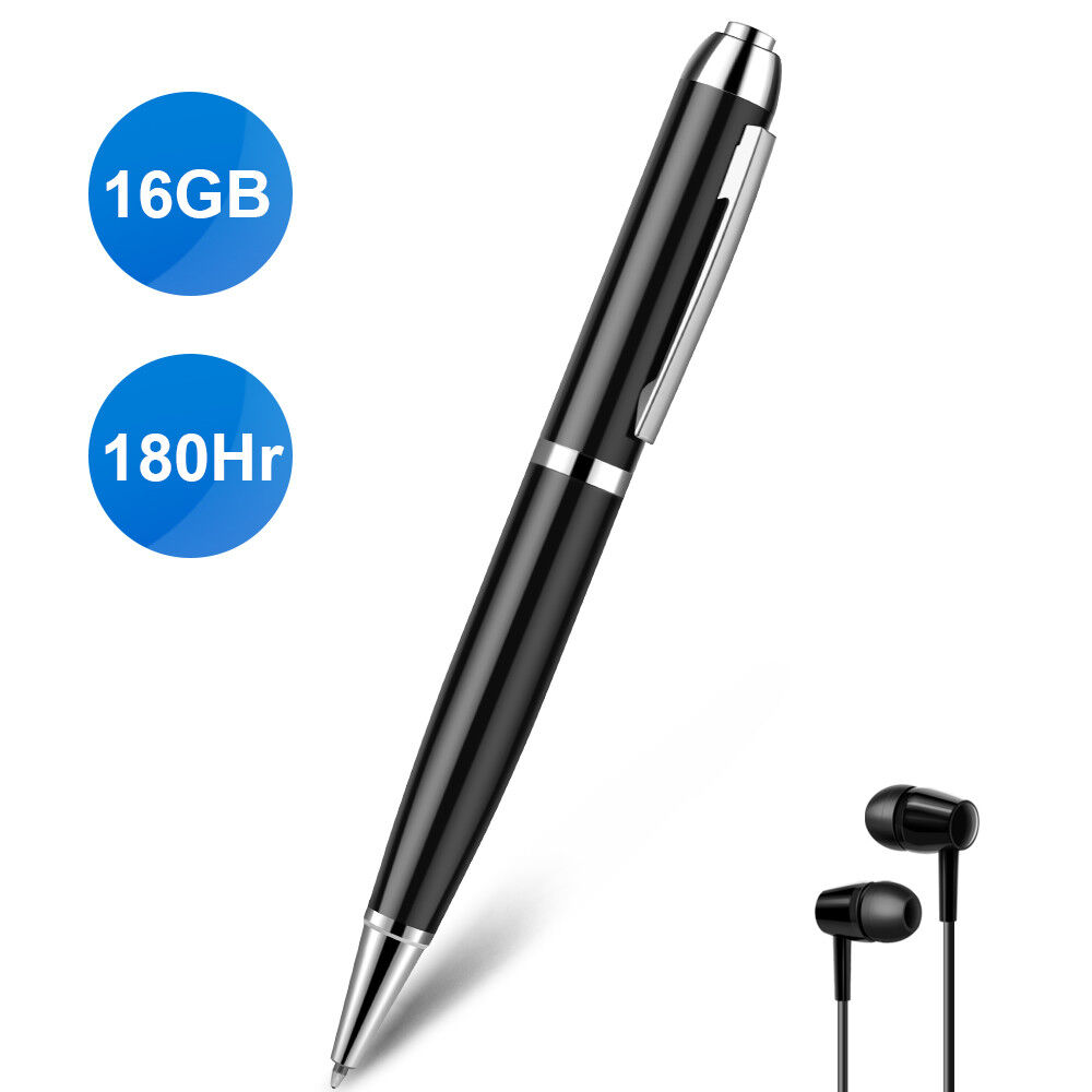 Digital Voice Recorder Pen,Audio Recorder Pen with Playback Mini Voice Recorder