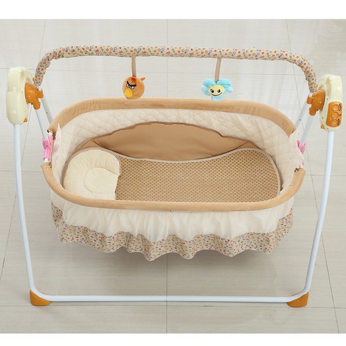 electric baby bassinet cradle swing