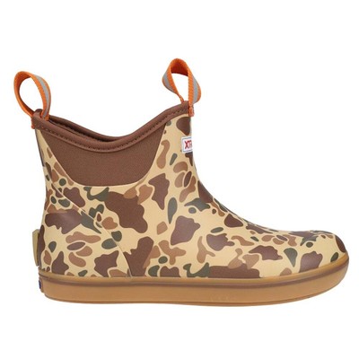 

Xtratuf Ankle Deck 6-дюймовые камуфляжные мужские коричневые повседневные ботинки XMAB-DCAM, Коричневый, Xtratuf Ankle Deck 6 Inch Camo Pull On