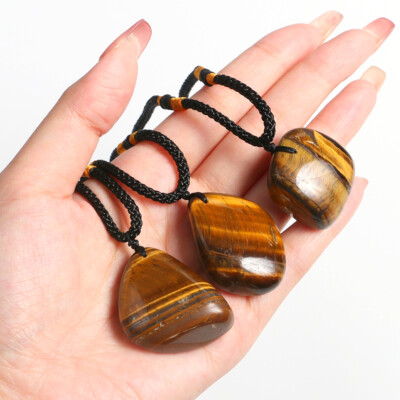 Halskette Kristall Quarz Naturstein Kette Anhänger Mode Schmuck Geschenk