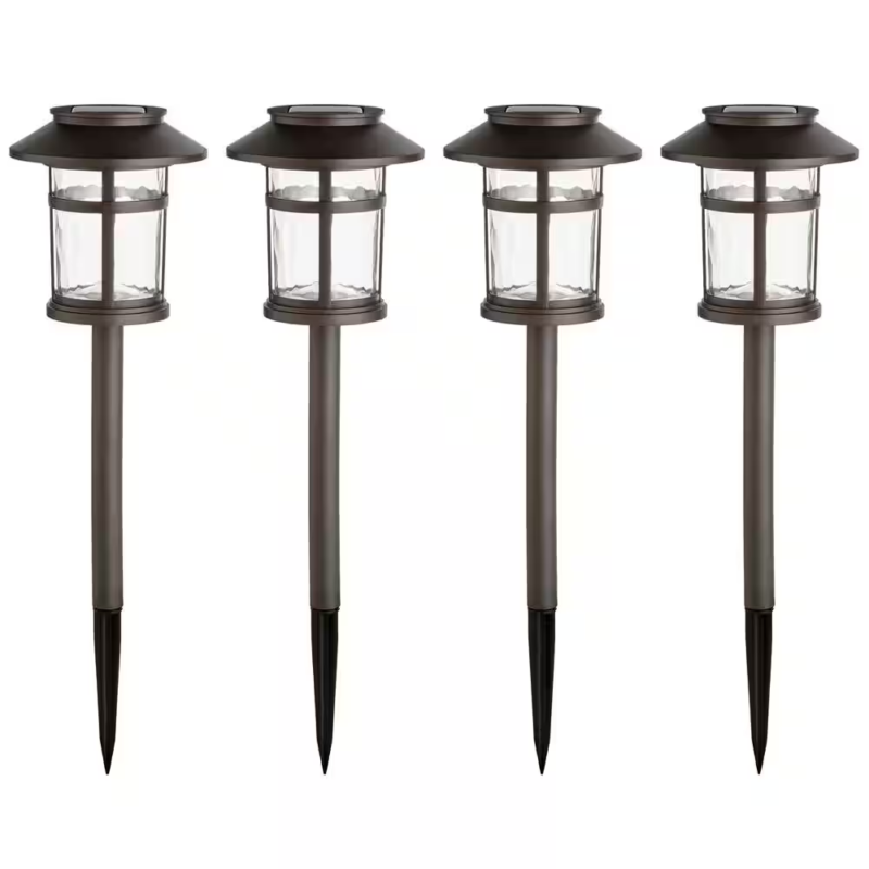 Hampton Bay LED  Outdoor Solar Path Light Weather Resistant 