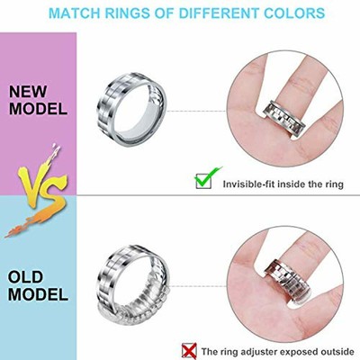 Invisible Casting Tools Ring Size Adjuster With Silver Polishing Cloth,Jewelry 