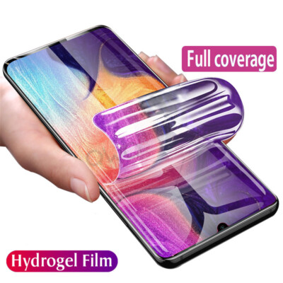 Anti Slip Hydrogel Screen Protector For OnePlus 7T 8 Ace 2V Nord CE 2 11 9 Pro