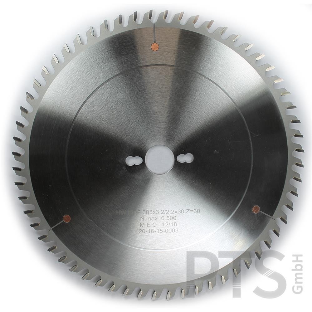 HW-Dachhohlzahn 303x3,2/2,2x30mm Z=60 HDF | 10,5mm ZH | Kreissägeblatt