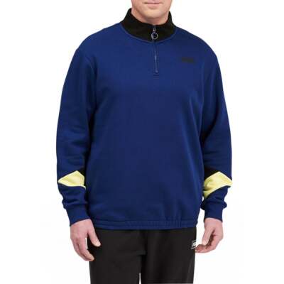 

Мужская синяя повседневная верхняя одежда Puma Rebel HalfZip Pullover 589169-12, Синий, Puma Rebel HalfZip Pullover