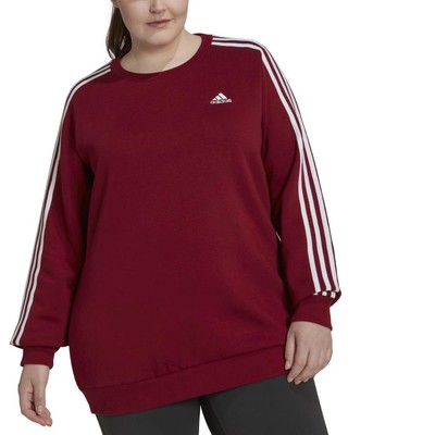 Adidas Women Pullover Hoodies & Sweatshirts Long Sleeve Logo Striped A7108