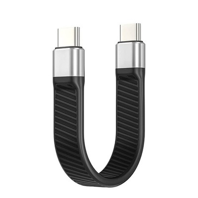 USB-C to USB-C Cable, 12cm Short USB 3.1 Gen 2, 100W Quick Charge, 10Gbps Dat...