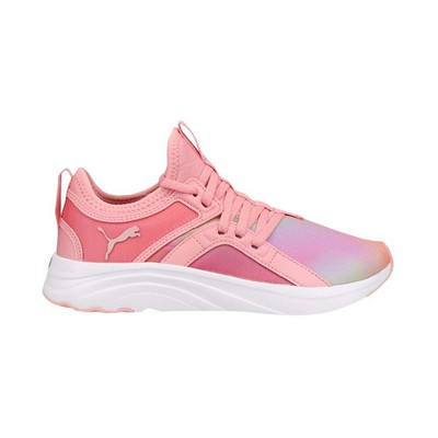 Кроссовки Puma Softride Sophia Prismatic на шнуровке для девочек, размер 5,5 м, повседневные S