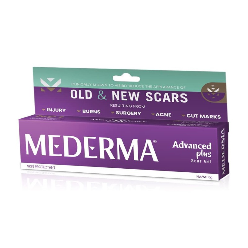 Mederma Fortgeschrittene Plus Narbe Gel Lila 10gm Pack