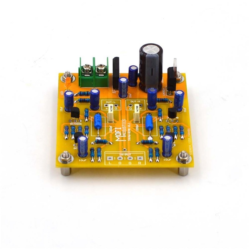 1pc Dualer Tvv46-Volldiskreter Phono-VerstÃ¤Rker (Mm) Riaa Fertige Platine