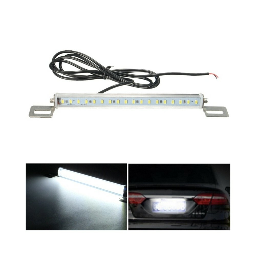 Strip Led Bianco Freddo Per Targa 15w 12v Retromarcia Retro Marcia Xc-1550 wis