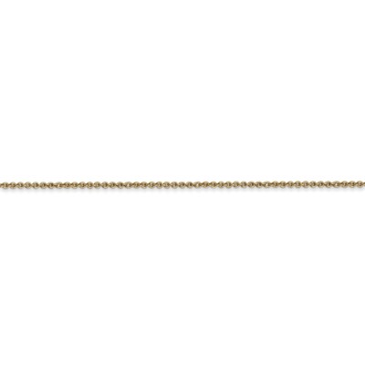 Pre-owned Superdealsforeverything 18k 16 Inch 1.15mm Diamond-cut Cable With Fancy Lobster Clasp Chain; 16 Inch In Yellow