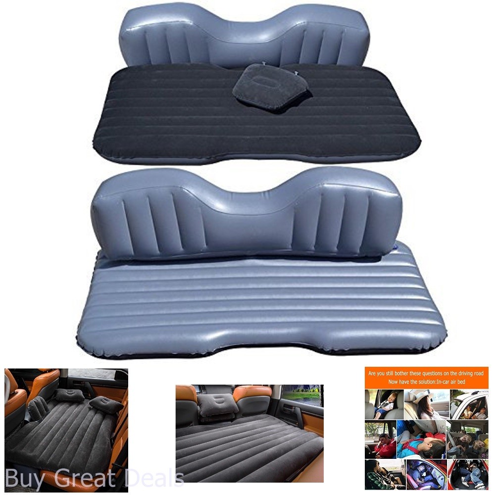 Backseat Inflatable Mattress Air Bed For Camping Universal Suv Car