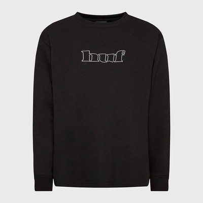 

Мужская футболка Lifestyle с вышивкой HUF Certificate черный, HUF Certificate Embroidered Lifestyle T-Shirt