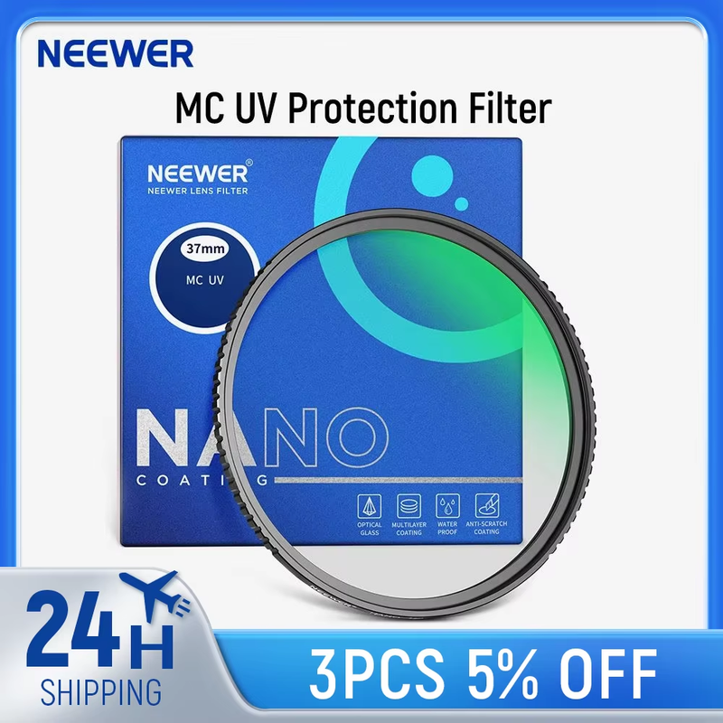 MC UV Protection Filter 24 Layer Multi Resistant Nano Coatings/HD Optical Glass/