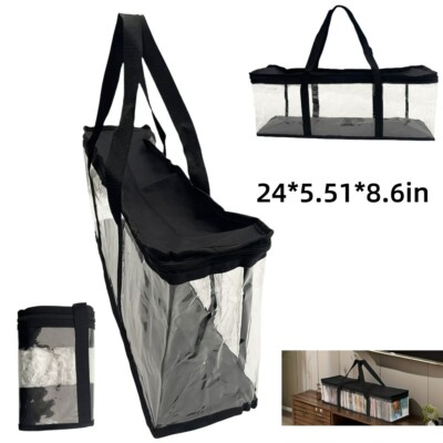 Portable CD DVD Case Storage Bag Organizer Holder Album Media Video Box