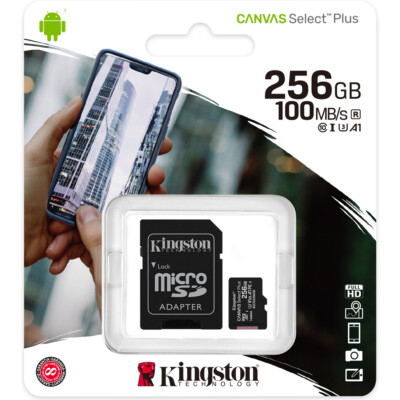Kingston Micro SD Karte SPEICHERKARTE 32GB 64GB 128GB 256GB MicroSD Memory Card