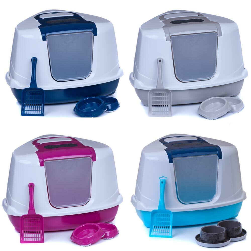 Katzentoilette Ecktoilette Flip corner Setangebot 