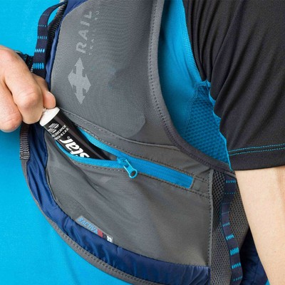 RAIDLIGHT RAIDLIGHT MENS ACTIV 6L VEST - BLUE GREY SPORTS RUNNING OUTDOORS BREATHABLE