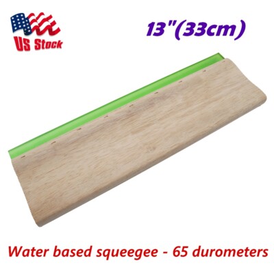 US Stock 13'' /33cm Silk Screen Printing Squeegee Scraper Scratch Board Waterbase