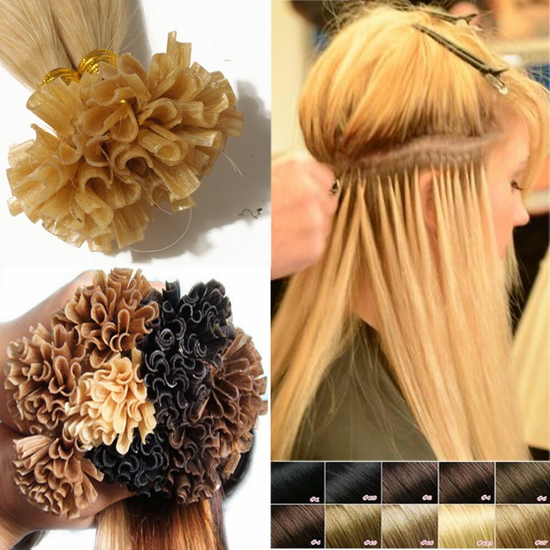 Big Sale Pre Bonded Nail U Tip Keratin 100 Remy Human Hair