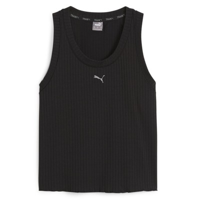 Спортивная майка с круглым вырезом от Puma Studio Unwind Fashion, женская черная повседневная майка Ath