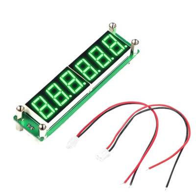0.1MHz~65MHz RF Signal Frequency Counter 6 Digit LED Cymometer PLJ-6LED Module