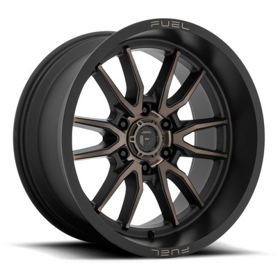 One 20x9 Fuel D762 Clash 6x5.5/6x139.7 1 Black Tint Wheel Rim 106.1