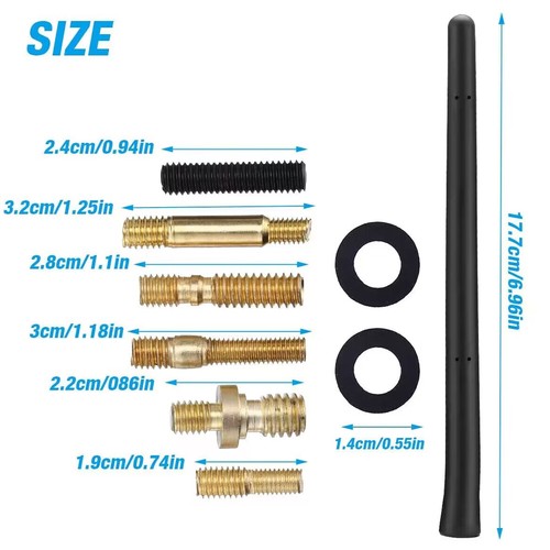 7" Car Antenna Radio AM/FM Signal Reception Aerials For LEXUS RX330 RX400h RX350