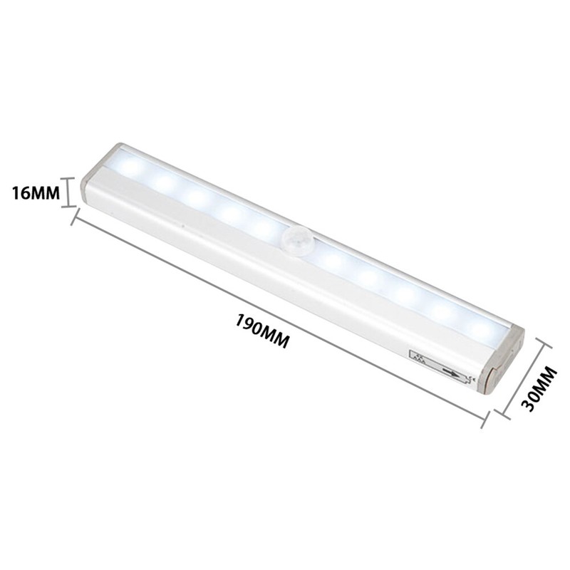 3X LED Unterbau-Leuchte Lampe Küche Batterie Sensor Licht-Leiste