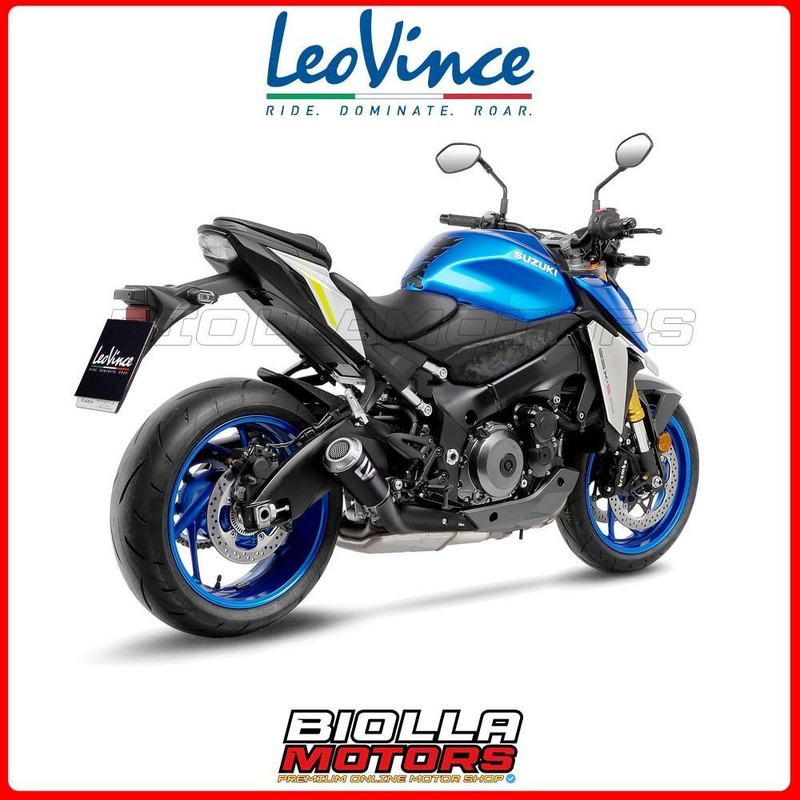 15245c ÃChappement Leovince Suzuki Gsx-S 950 1000 2021 - 2023 Lv-10 Carbon Fiber