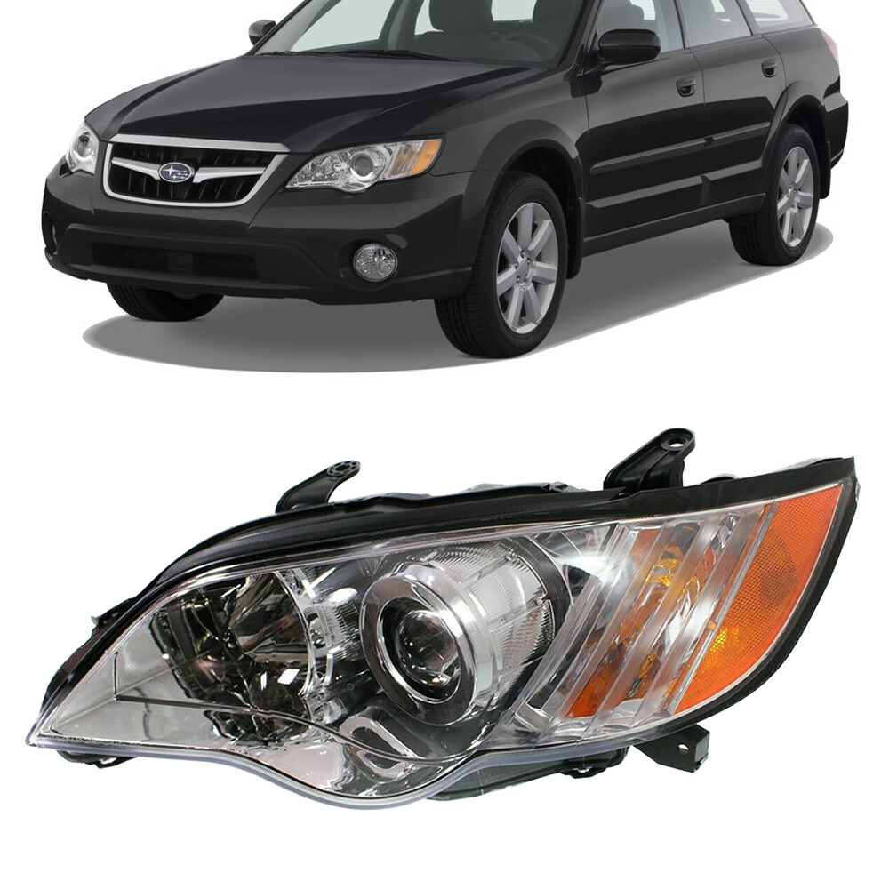 For 2008 2009 Subaru Outback Halogen Headlight Assembly With