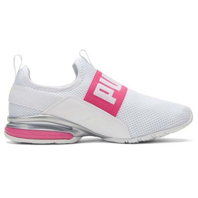 

Женские белые кроссовки Puma Axelion Slip On, повседневная обувь 37754304, Белый, Puma Axelion Slip On