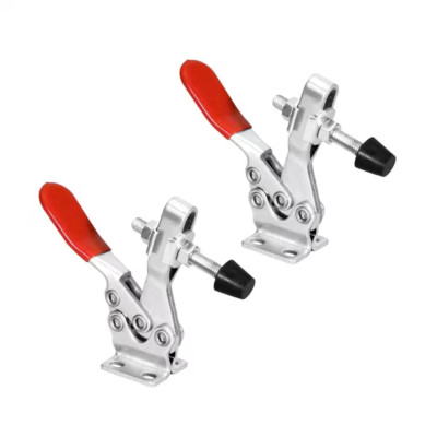 POWERTEC Horizontal Quick-Release Toggle Clamp Capacity 500 lbs,2 pc (20325)