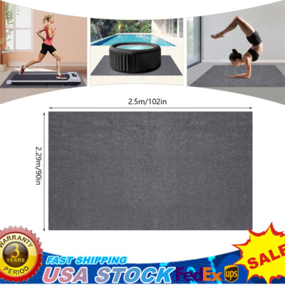 Hot Tub Mat Bathroom Mat Outdoor Inflatable Pool Floor Pad Waterproof 99*102inch