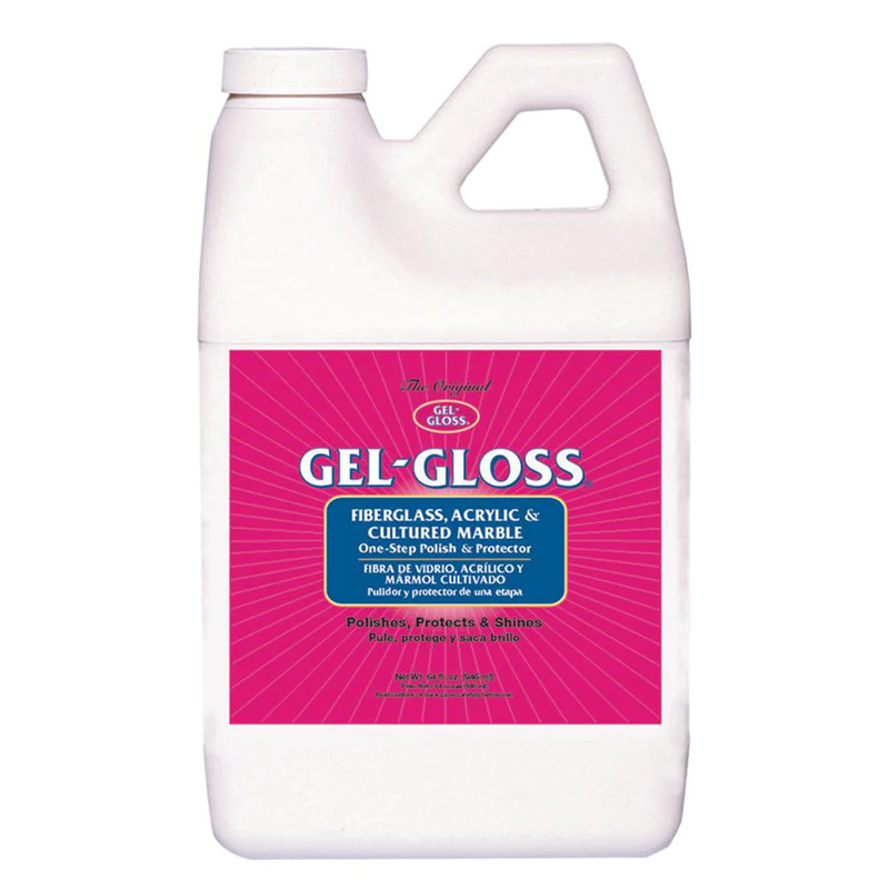 Original Gel Gloss RV One Step Polish and Protector 64 oz. Liquid Clean Restore