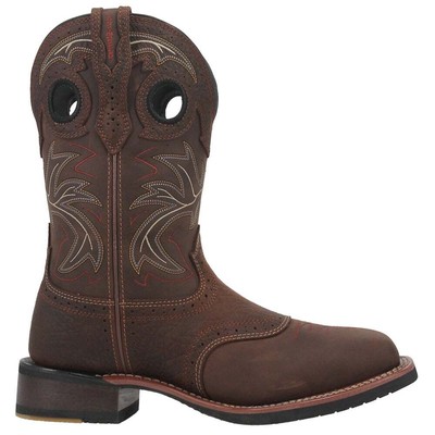 Dan Post Boots Lampasas Broad Square Toe Mens Brown Casual Boots DP6018-200