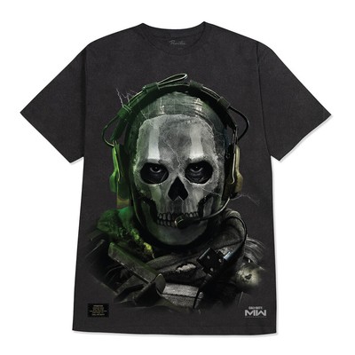 

Мужская футболка Primitive x Call Of Duty Ghost Heavyweight Lifestyle, черная, Черный, Primitive x Call Of Duty Ghost Heavyweight Lifestyle T-Shirt
