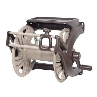 2415500 NeverLeak Poly Wall Mount Reel with Manual Guide and Tray 225-Foot H