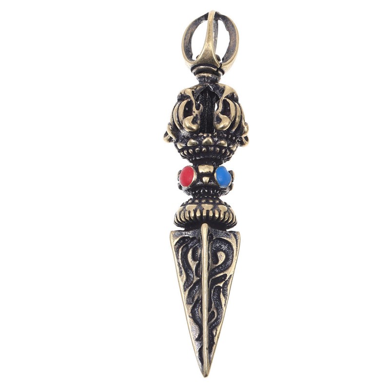  Dharma-Pendentif Cuve Cuivre Vintage Homme Hommes Et Femmes